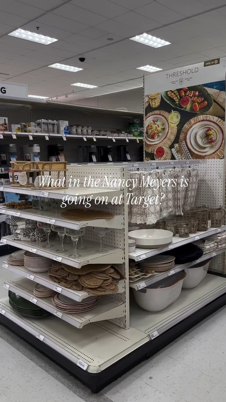 The new spring collection from @target has Nancy Meyers Summer written all over it! If you’re ready to elevate your summer gatherings without breaking the bank, comment “shop” for links to some of my favorite finds! 

The way my cart was so full leaving this store 👀 

#targetfinds #nancymeyers #summer #hosting

#LTKSeasonal #LTKHome