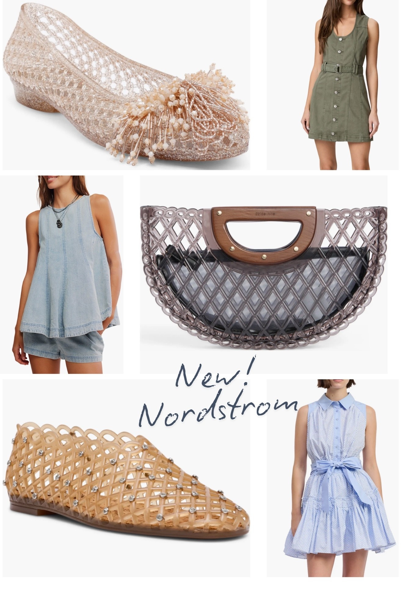 Sprain arrivals! New at Nordstrom
￼ Spring outfits, matching set, spring bag, vacation, outfit, spring dresses, jelly shoes

#LTKSeasonal