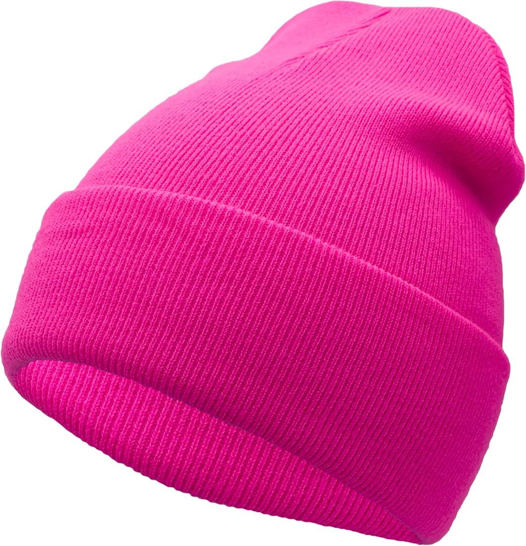 Unisex Knit Soft Warm Cuffed Beanie Hat Winter Camo Hats for Men Women | Amazon (US)