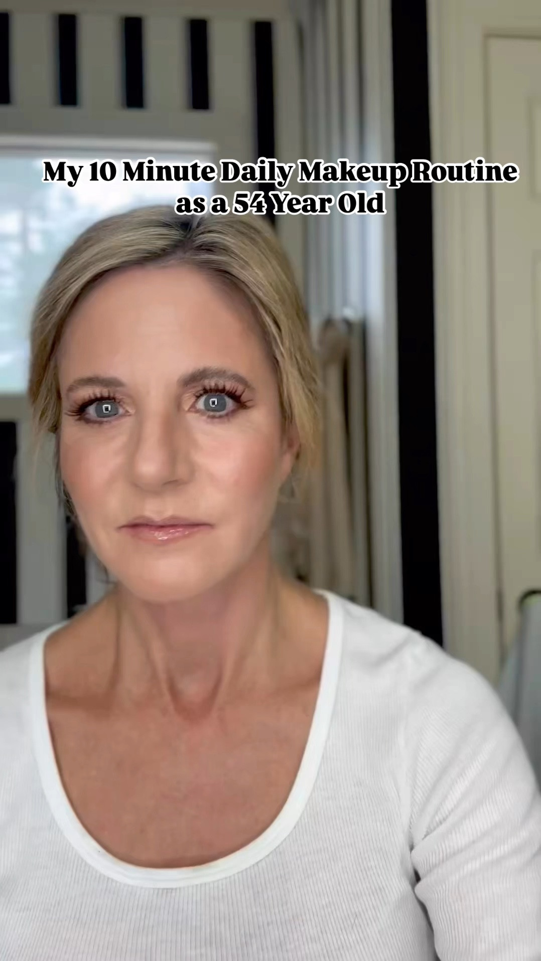 My 10 minute daily makeup routine!  I’m linking everything, and following are the colors that I use:

Nars Light Reflecting Foundation--Sante Fe

Laura Mercier Ultra Blur Setting Powder--Translucent

Mac Extra Dimension Hybrid Cream Blush--Hushed Tone

Clinique Pop Plush Gloss--Airkiss 

Jane Iredale Concealer--Enlighten 1

Charlotte Tilbury Airbush Matte Bronzer--2 Medium

Ilia The Necessary Eyeshadow Palette--Warm Nude

Tarte Shimming Light Highlighter--Rose Gold Glow

Refy Brow Sculpt Gel--Clear (Please note that it comes differently than pictured on the website.  It does not have the comb, only the spoolie).

Refy Brow Pencil--Light

Tower 28 Lip Liner--Work of Art

Stila Waterproof Eyeliner--Dark Brown

Hourglass Mascara--Black

#LTKBeauty #LTKOver40 #LTKWatchNow