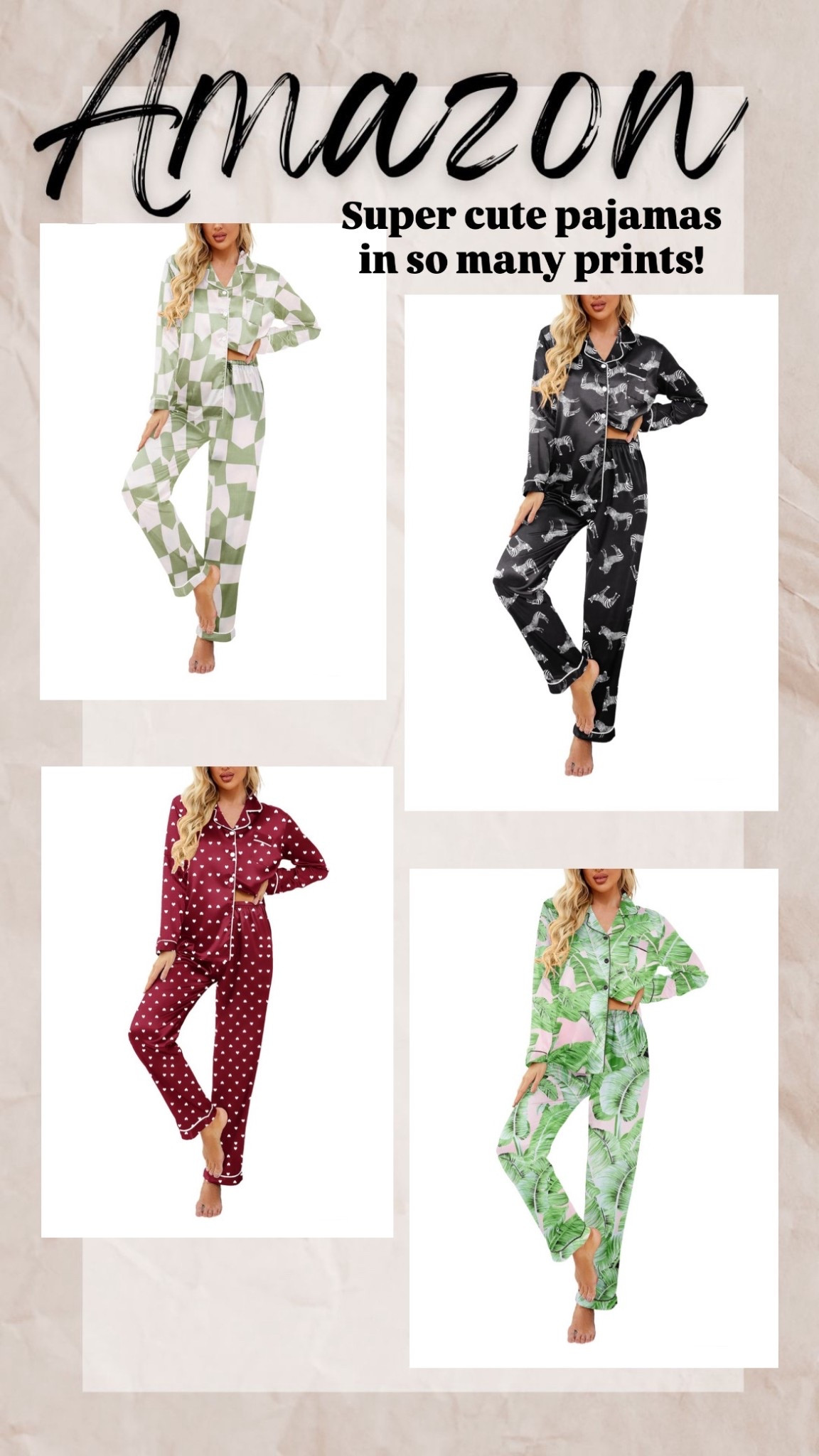 Pajamas from Amazon! 🛍️

#LTKSeasonal #LTKHome #LTKFindsUnder50