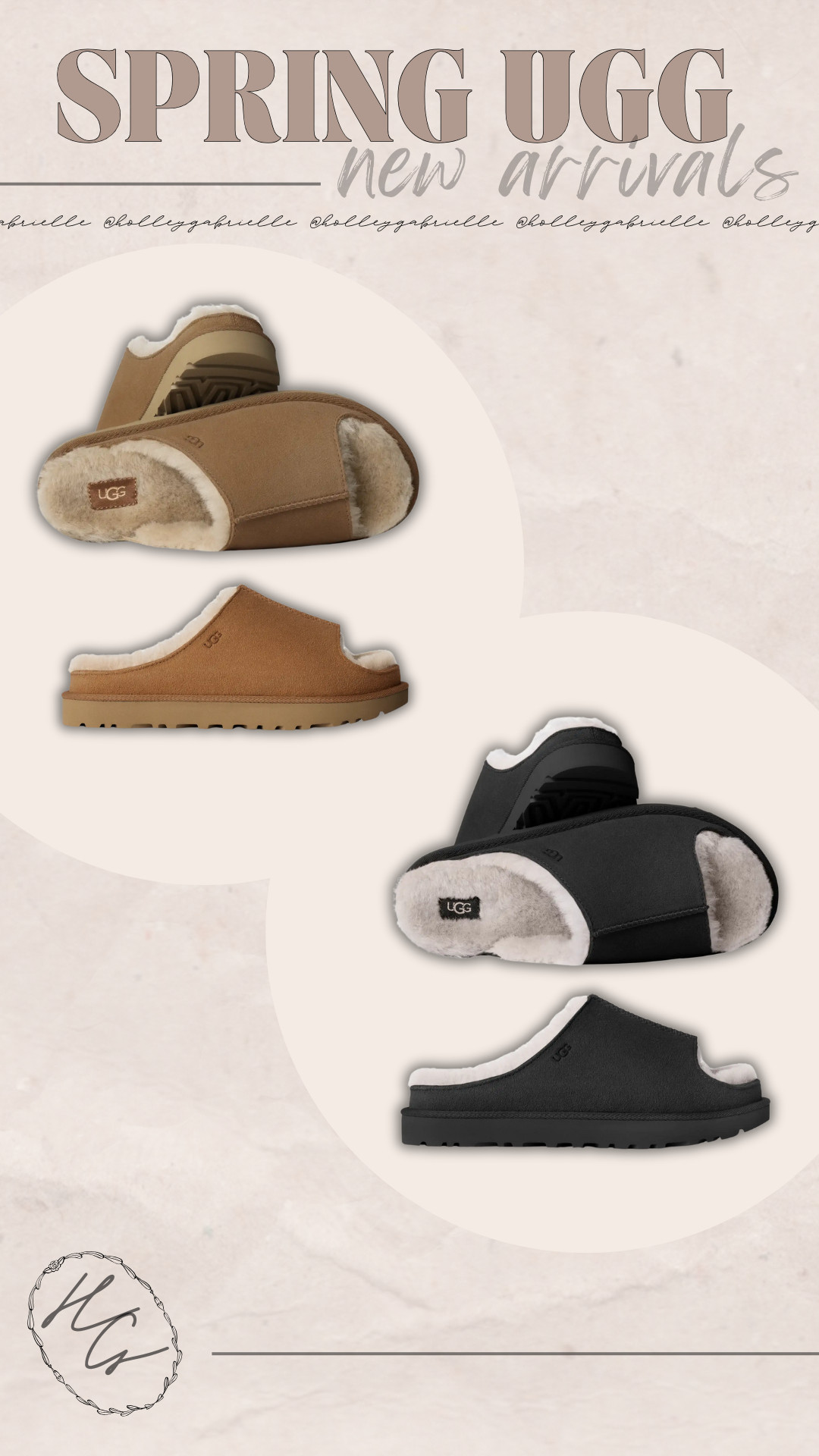 New from UGG for spring🧸👀✨ immediately was on these as I’m a house shoe kinda gal! So excited! Comes in both tan & black! 

New arrivals / spring slippers / for her / Valentine’s Day gift / home / comfy / Holley Gabrielle 

 

#LTKStyleTip #LTKShoeCrush