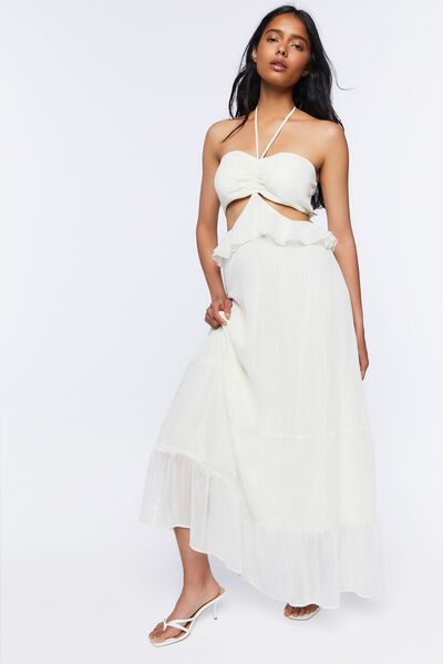 Cutout Halter Maxi Dress | Forever 21 | Forever 21 (US)