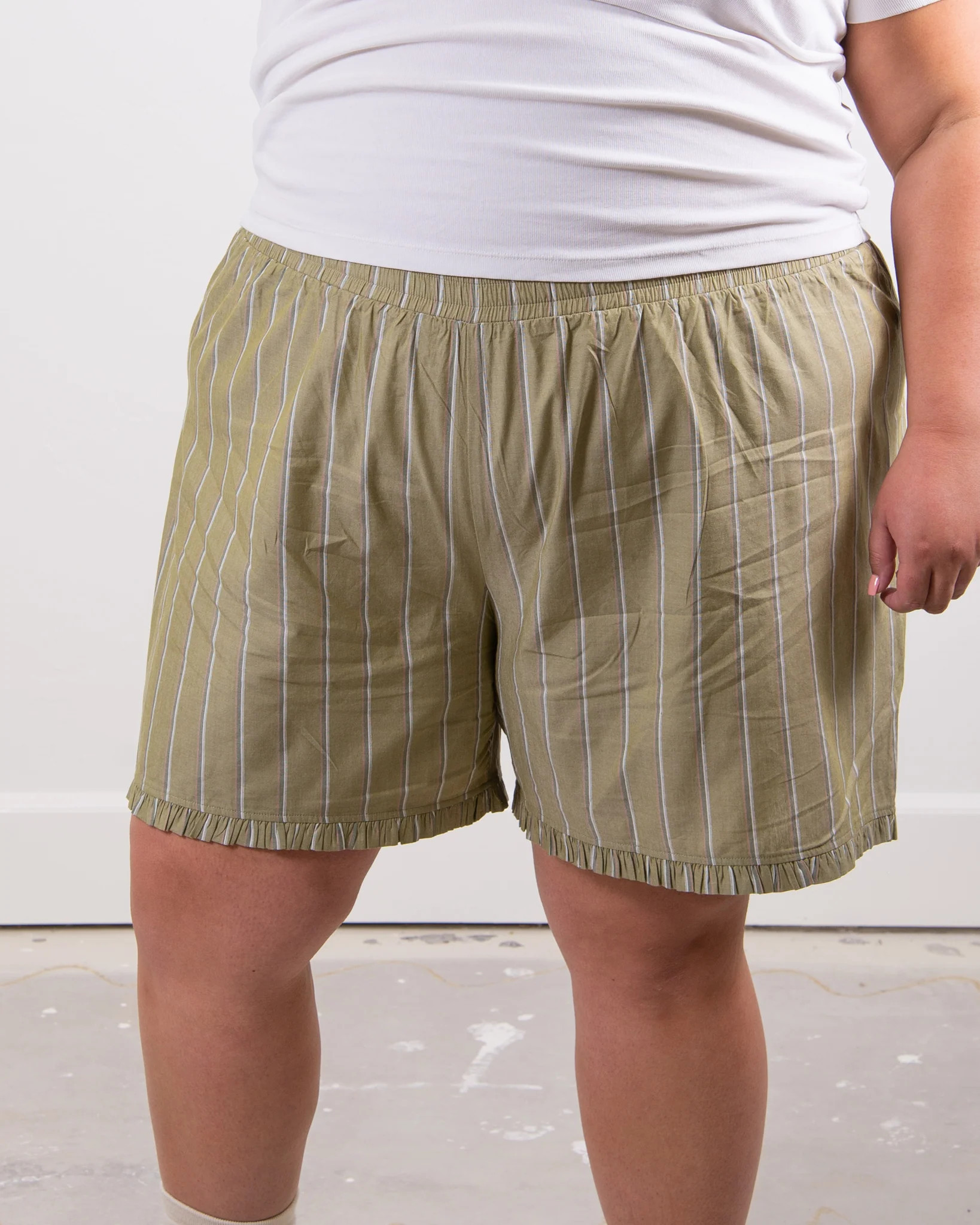 Boxer short - Green Ticking Stripe | Sonderhaus