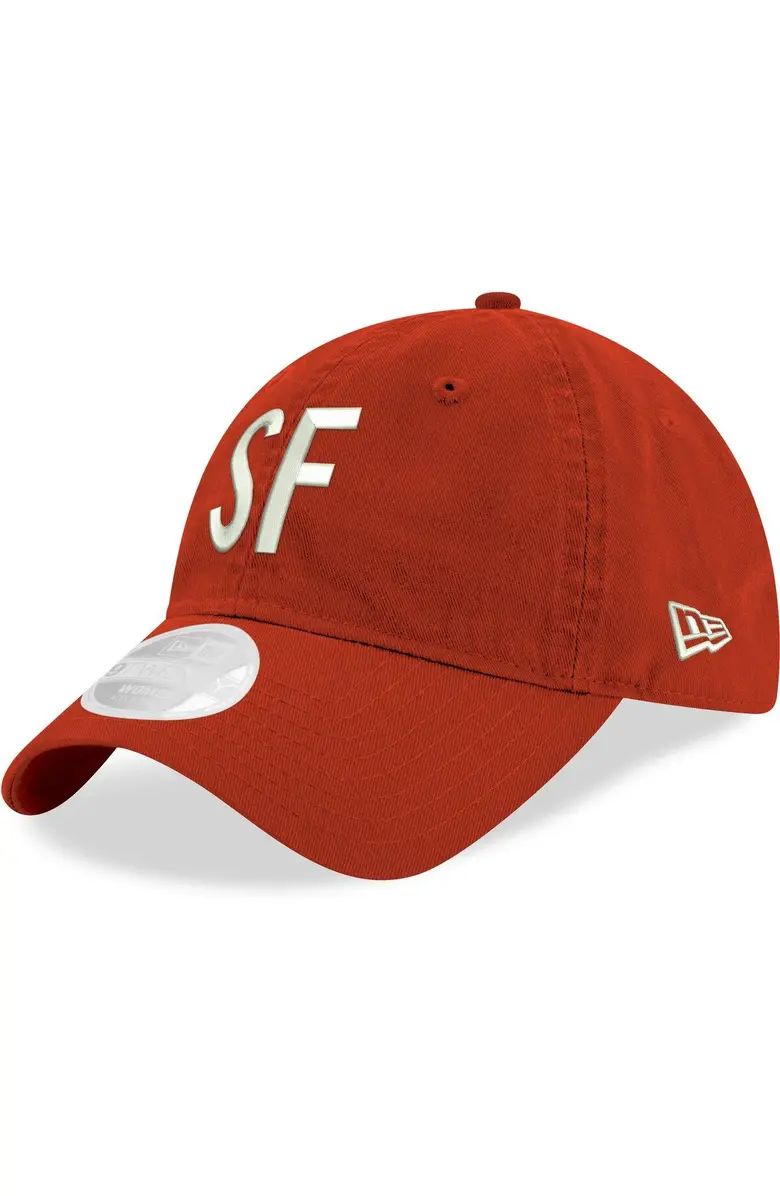Women's New Era Scarlet San Francisco 49ers Hometown 9TWENTY Adjustable Hat | Nordstrom