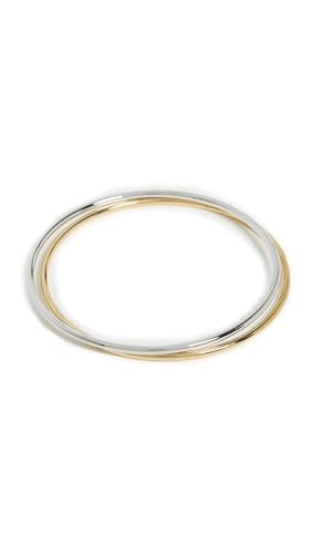 JENNY BIRD Women's Dane Upper Arm Cuff Set, Two-Tone, Gold, Silver, Large | Amazon (US)