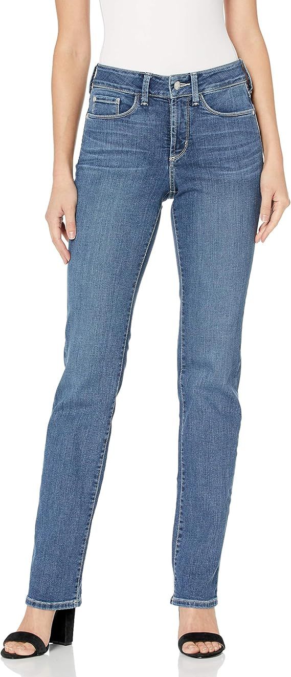NYDJ Women's Marilyn Straight Denim Jeans | Amazon (US)