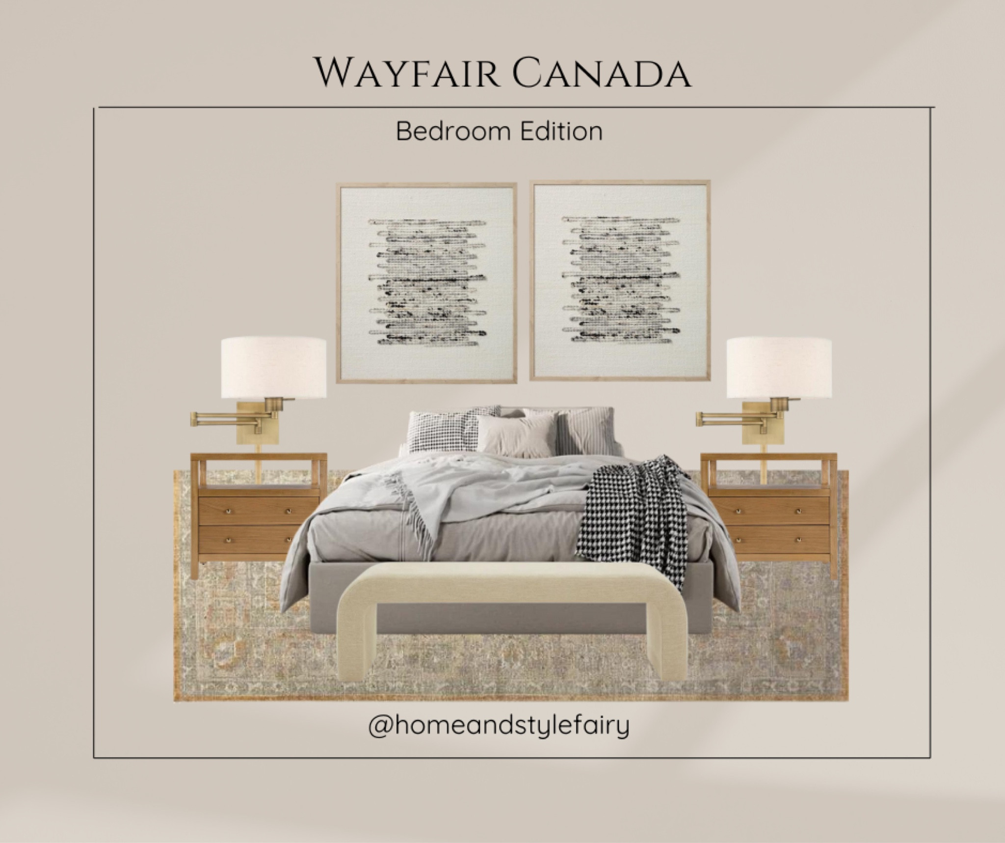 Designer inspired statement furniture at affordable prices.
Creating space that is beautiful and practical. This bed offers plenty of storage, perfect to put away all the seasonal items.

#homeinspo #Itkhome #neutralhome
Nightstand | Storage Upholstered Platform Bed | Bench | Rug

#LTKcanada #LTKsale #LTKautumn