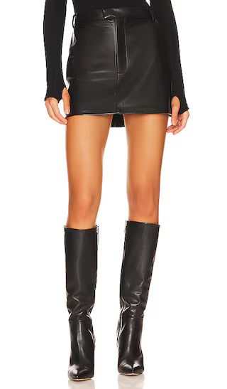 Prim Mini Skirt in Black | Revolve Clothing (Global)