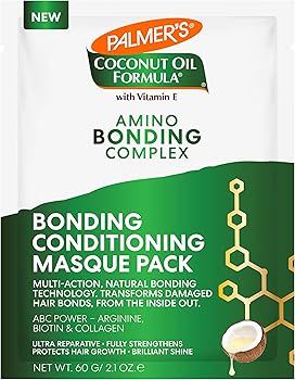 Palmer's Amino Bonding Complex Hair Mask, Intense Conditioning Masque Pack with Coconut Oil & Vit... | Amazon (US)