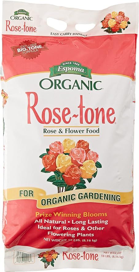 Espoma Rose-tone Natural & Organic Plant Food for all Roses. 18 lb. Bag. | Amazon (US)