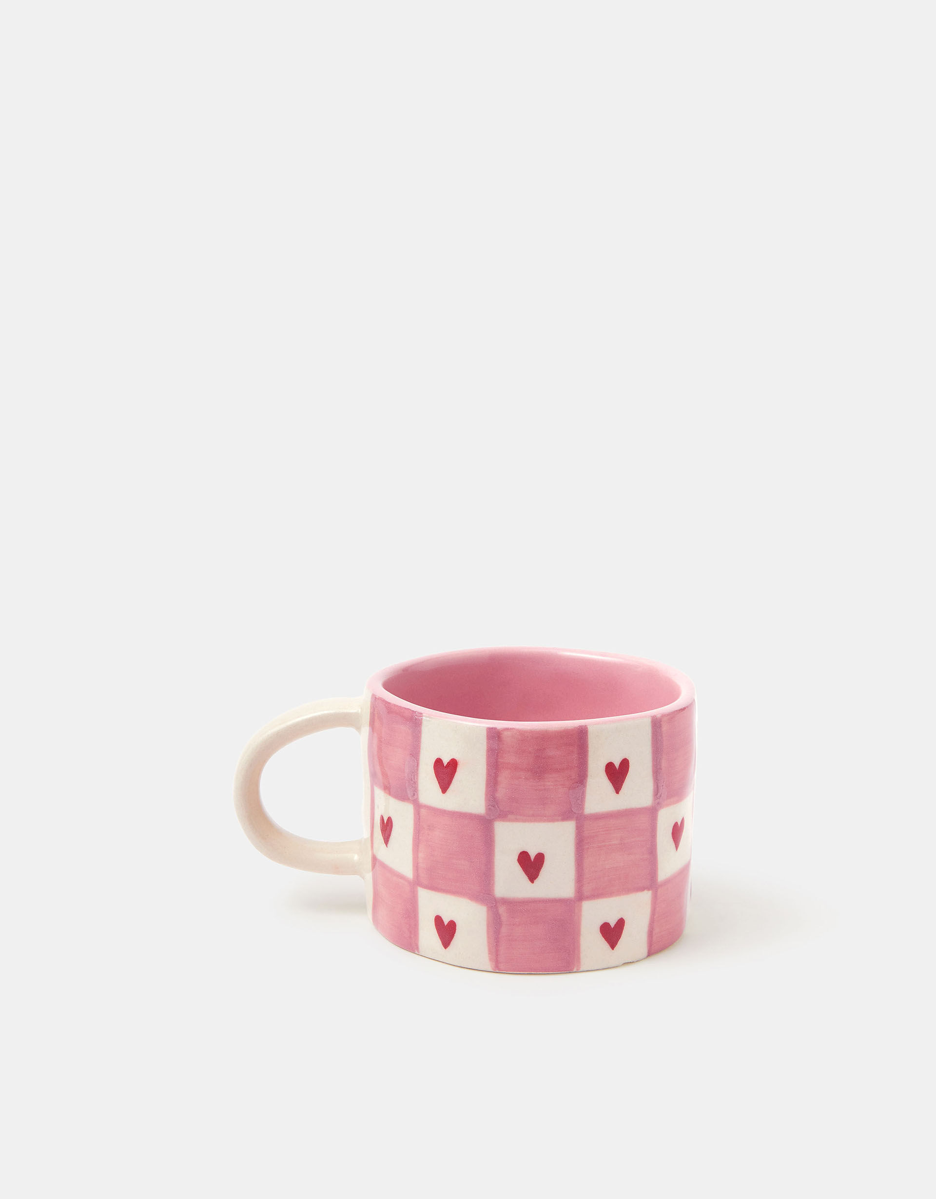 Heart Checkerboard Mug | Accessorize (Global)