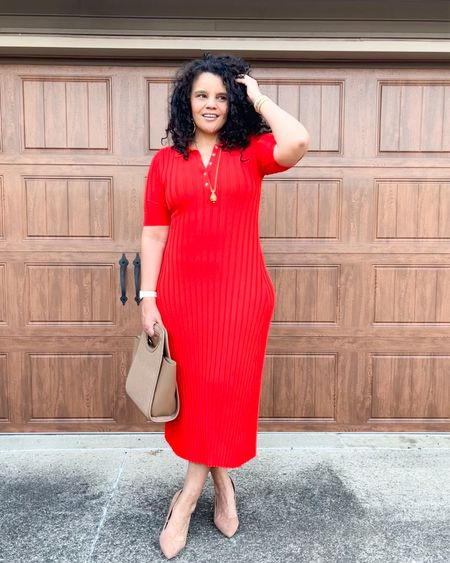 Loving this sweater dress and it’s currently under $30 which makes it even better. 
#sweaterdress #springfashion #midsizefashion #fashionover40

#LTKsalealert #LTKmidsize #LTKover40