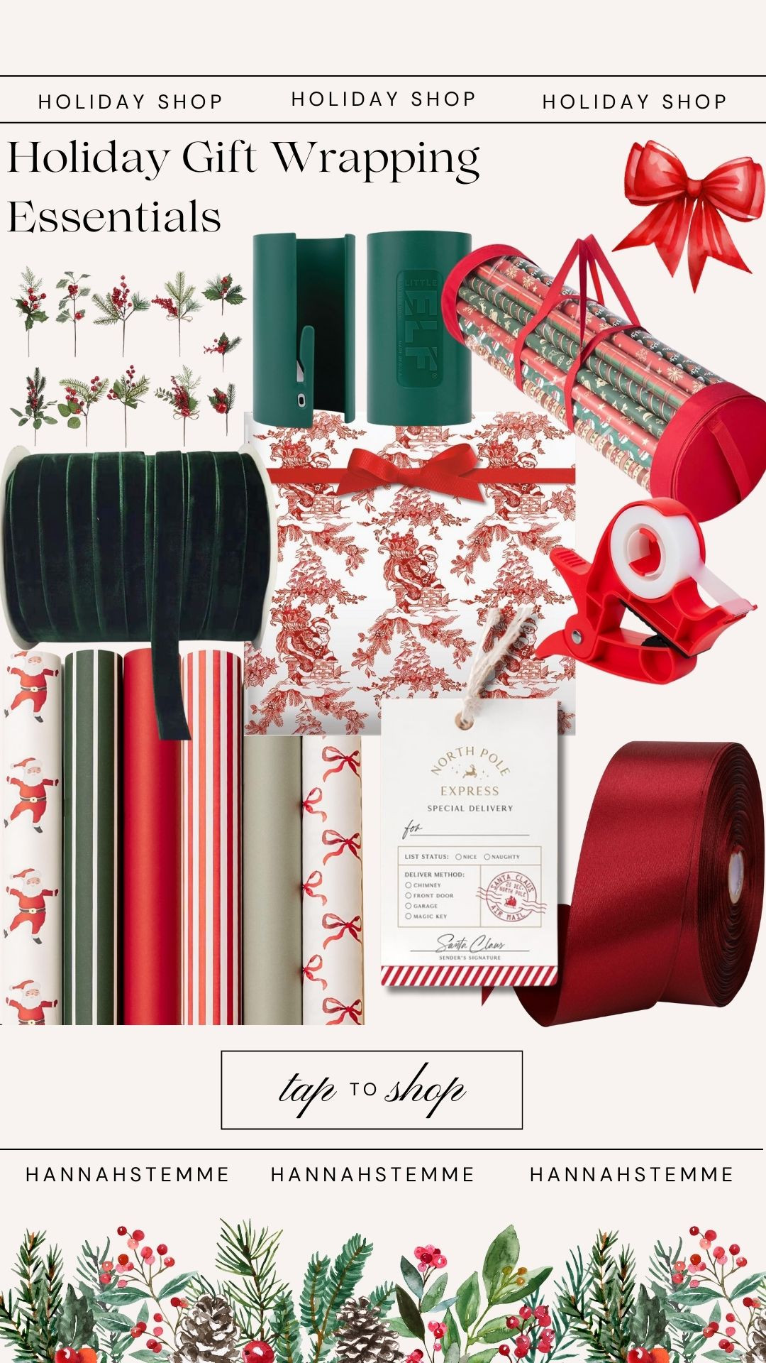 Found the perfect present and now need to present it?? Here are some gift wrapping ideas to go with that perfect present 🎁✨

#LTKHoliday #LTKSeasonal #LTKGiftGuide