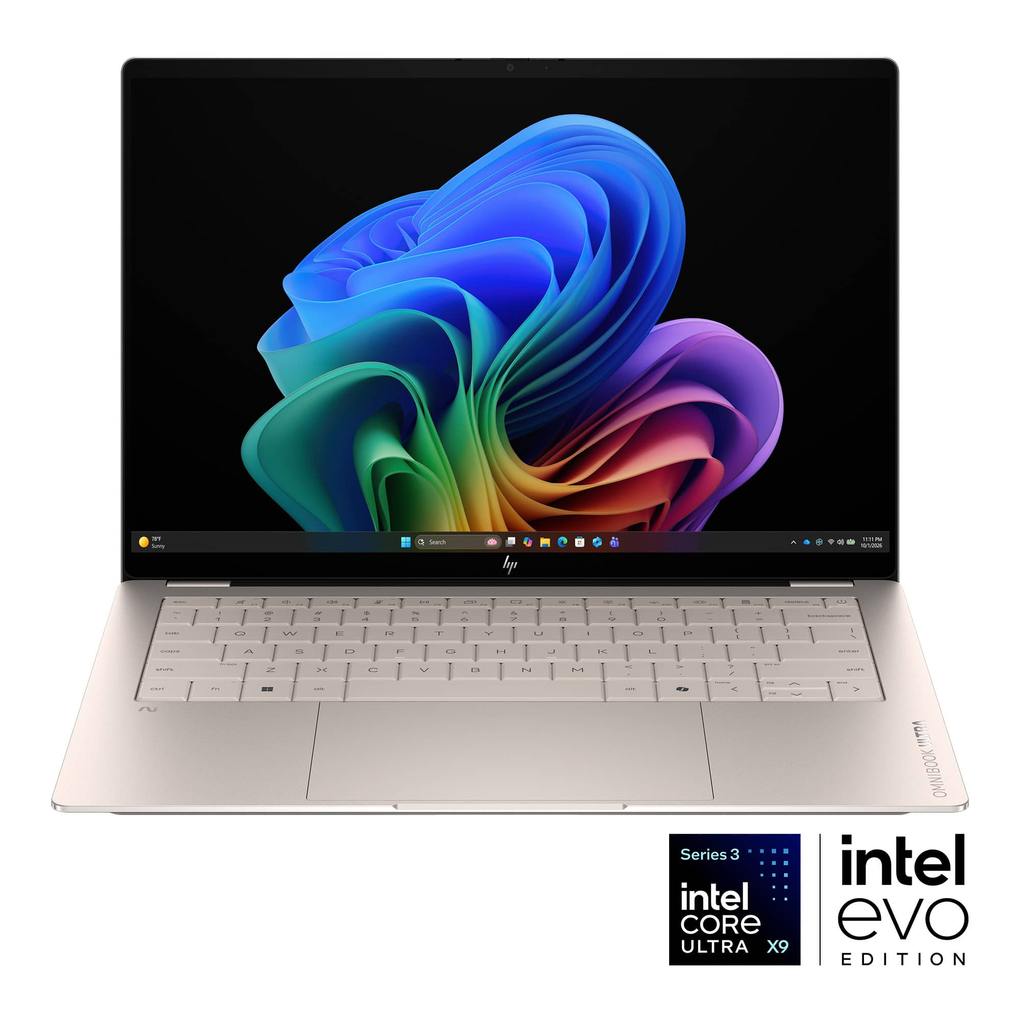 HP - OmniBook Ultra - 14" 3K OLED Touchscreen Laptop - Intel Core Ultra X9 (2026) - 32GB Memory - 1TB SSD - Copilot+ PC - Silk Sand | Best Buy U.S.