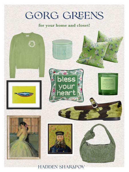 Gorgeous green finds for your home and closet! 

#LTKhome #LTKstyletip #LTKfindsunder100