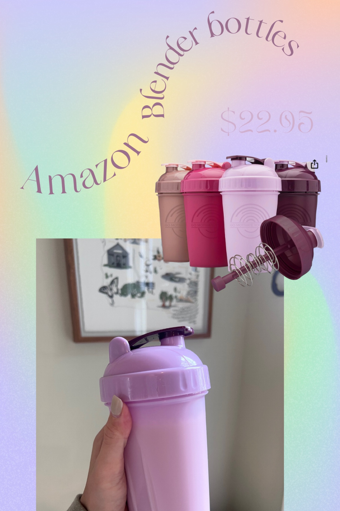 4 pack of blender bottles for $22.95 

#LTKHolidaySale #LTKfindsunder50 #LTKGiftGuide