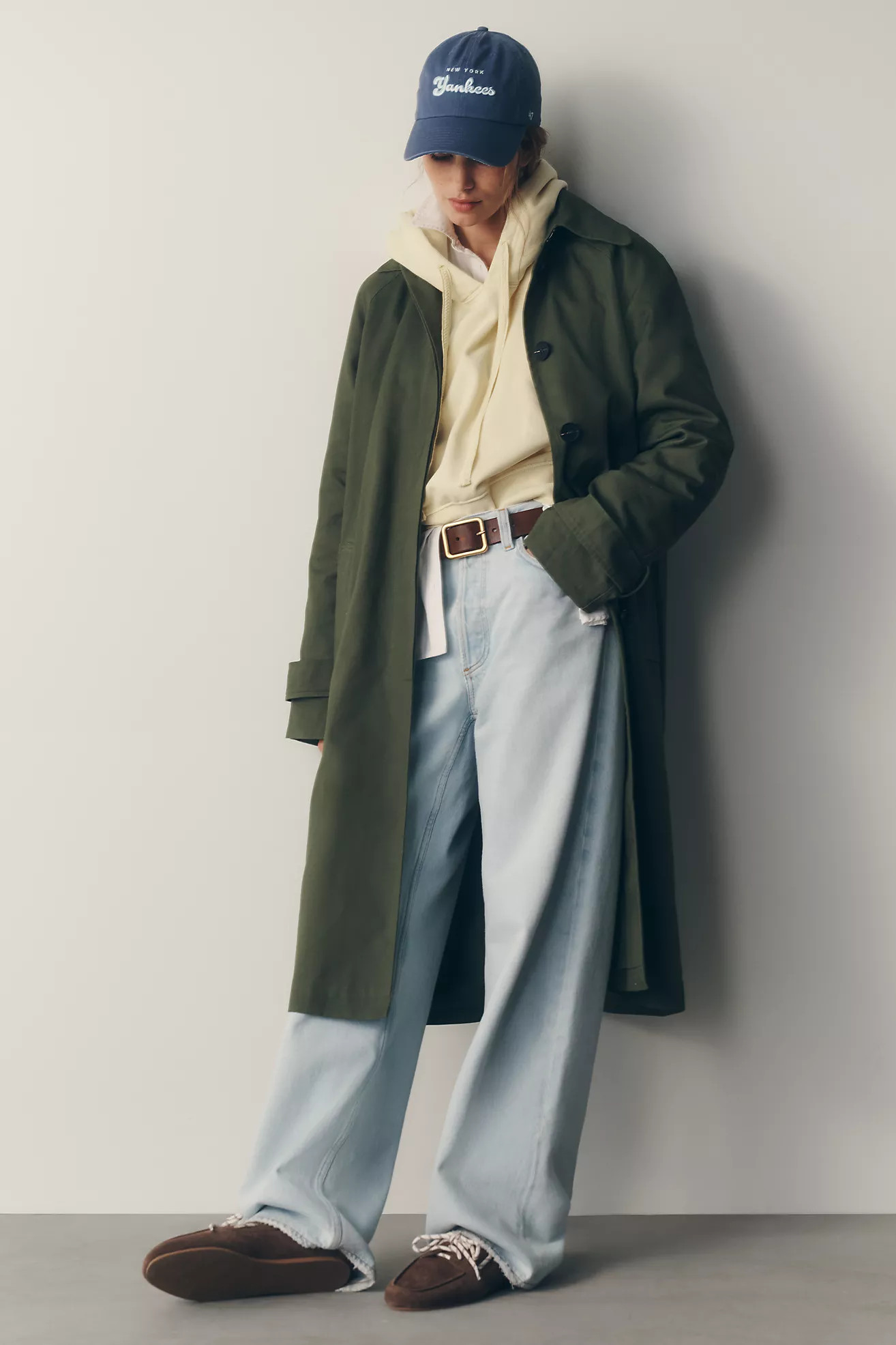Avec Les Filles Long Trench Coat | Anthropologie (US)