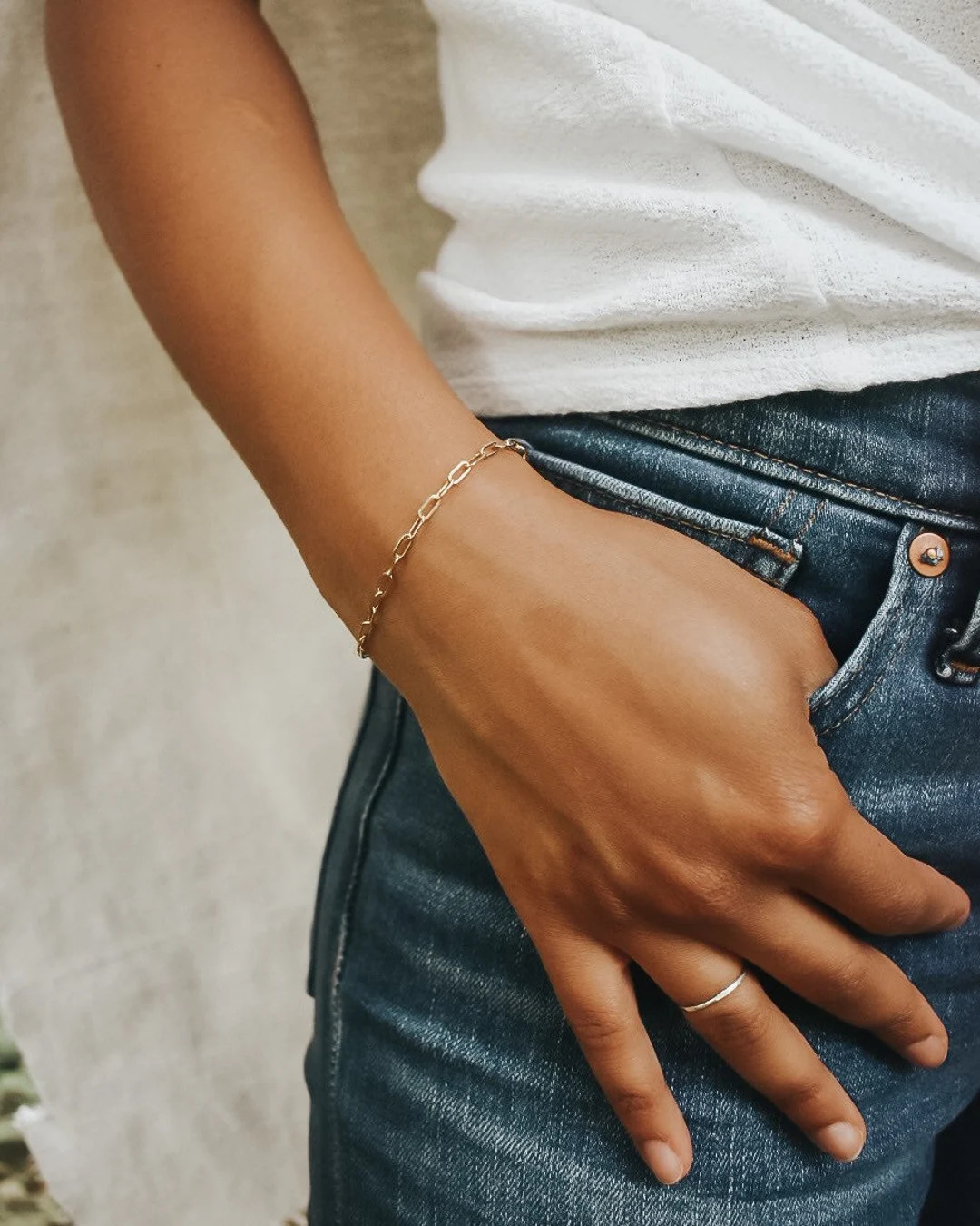 Maisie Gold Bracelet | Etsy (US)