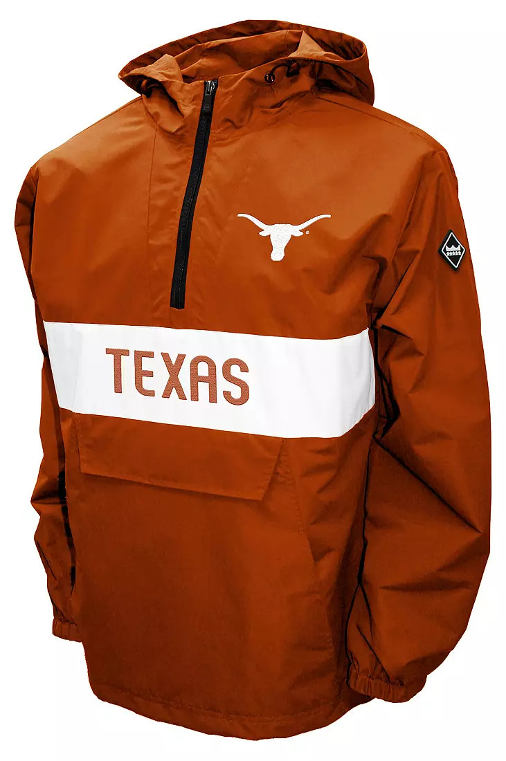 Franchise Club Men's Texas Longhorns Burnt Orange Beta Anorak Jacket | DICK'S Sporting Goods