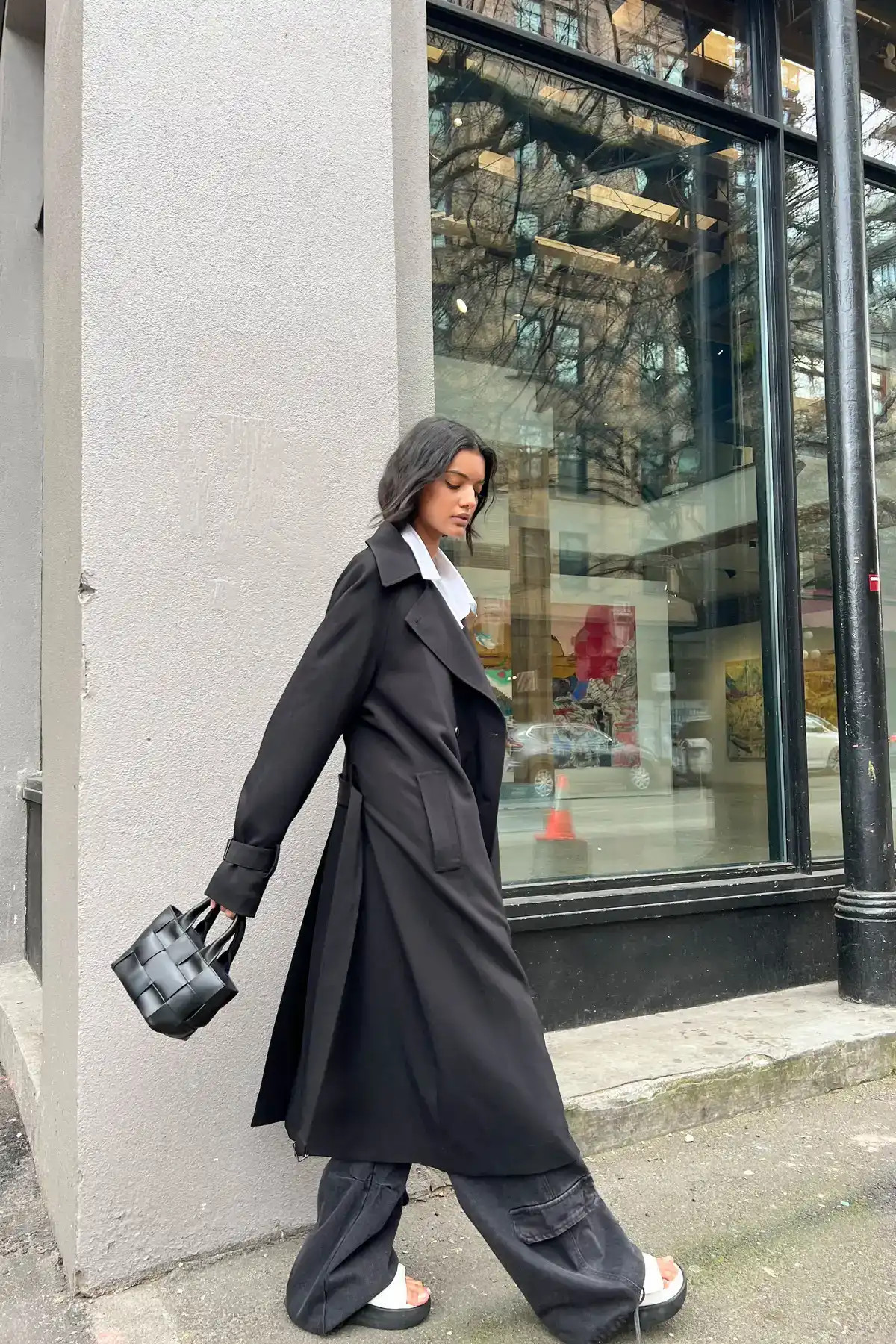 OVERSIZED TRENCH COAT | OAK + FORT