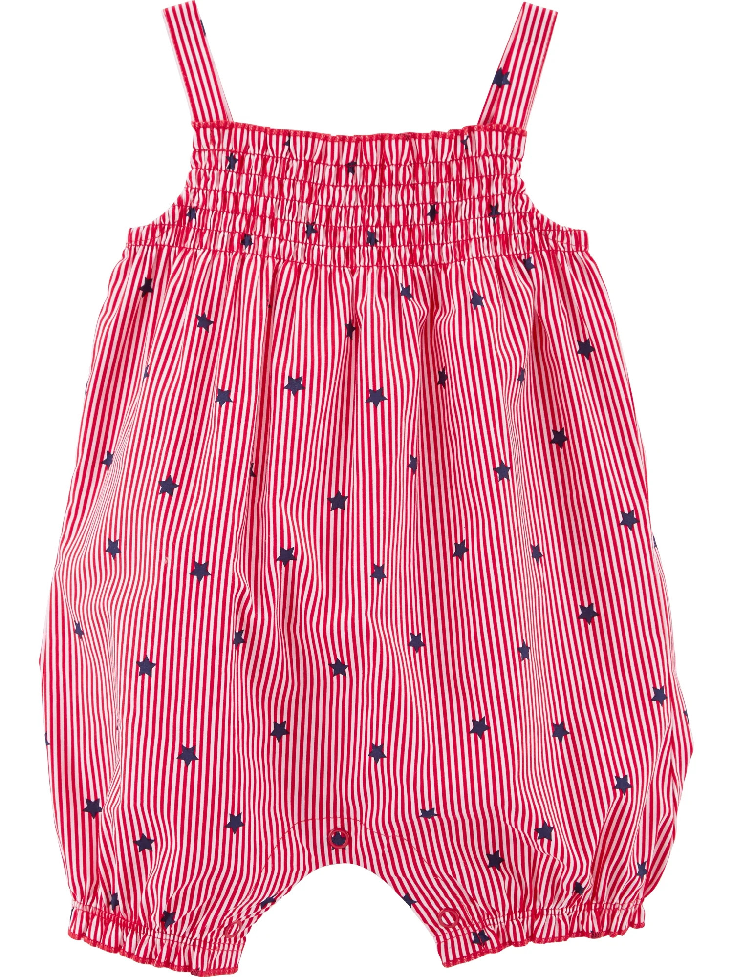 Carter's Child of Mine Baby Girl Patriotic Romper, One-Piece, Preemie-12M | Walmart (US)