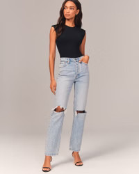 High Rise Dad Jeans | Abercrombie & Fitch (US)