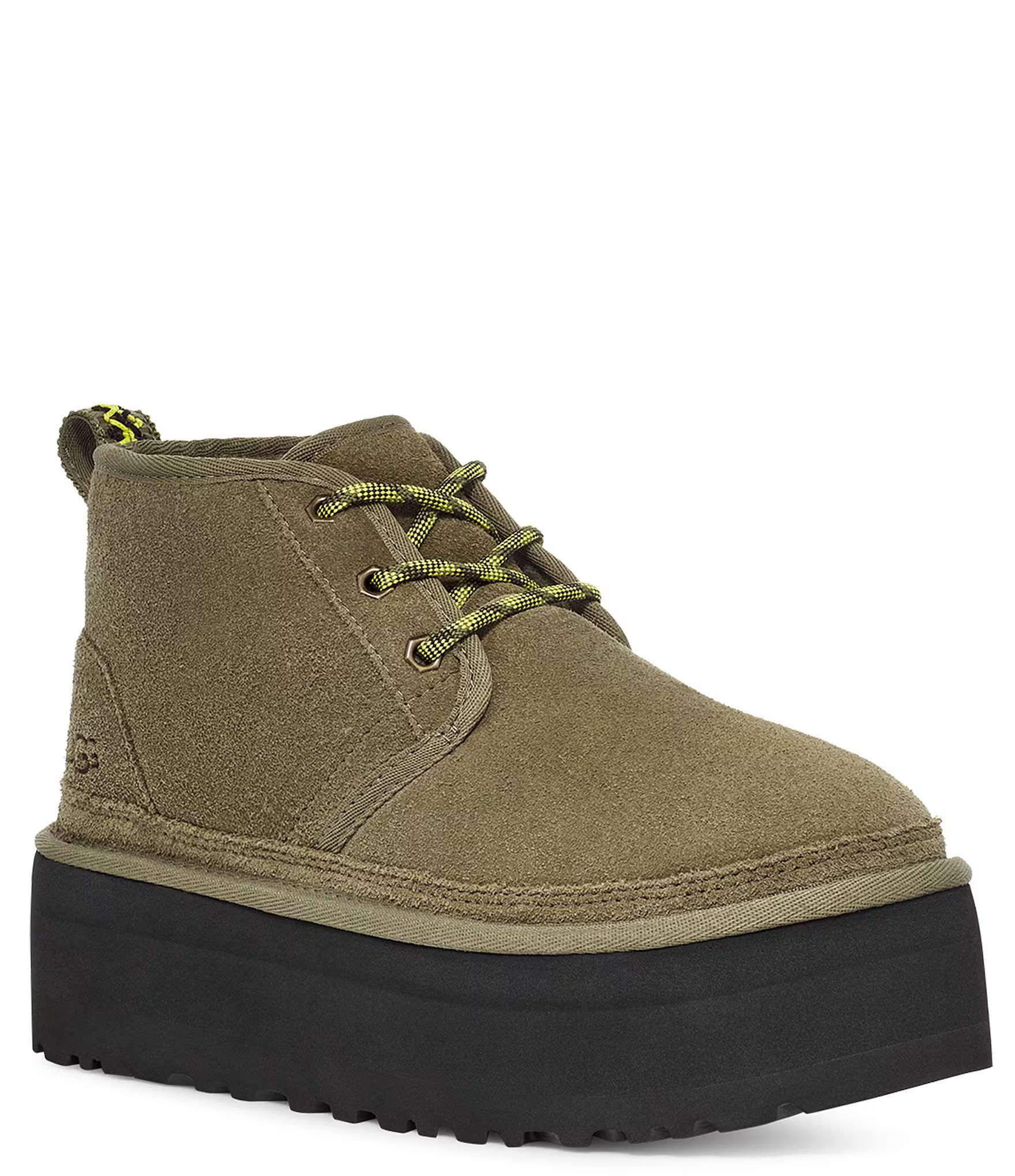 UGG® Neumel Heritage Platform Suede Booties | Dillard's