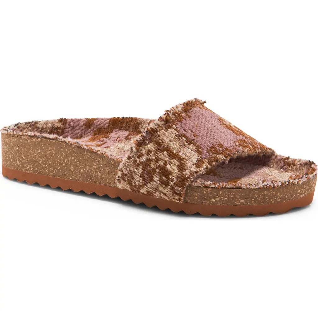 Free People Woven Wonders Slide Sandal in Midnight Lavender Co at Nordstrom, Size 11 | Nordstrom