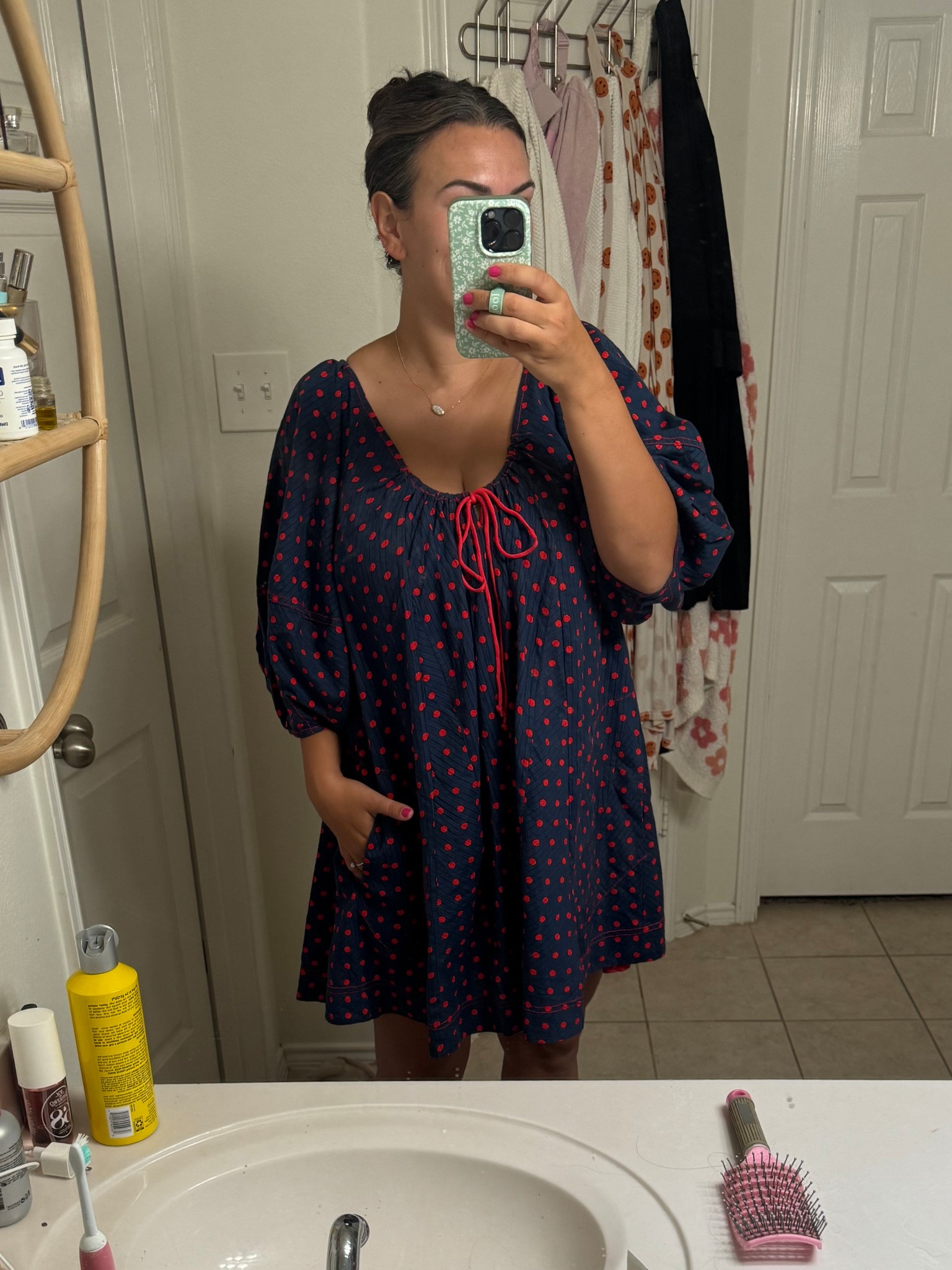 Free people romper - wearing a large! This might be the comfiest romper I’ve ever worn honestly 

#LTKSummerEdit #LTKMidsize #LTKFindsUnder100