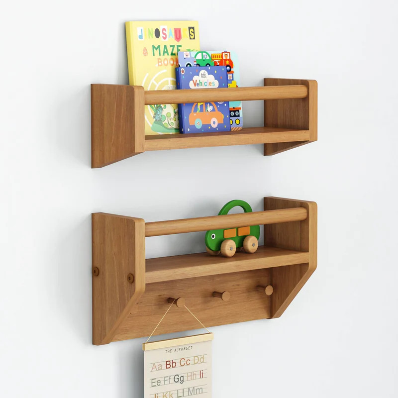 Sidekick Shelf & Wall Shelf With Pegs Bundle | max & lily