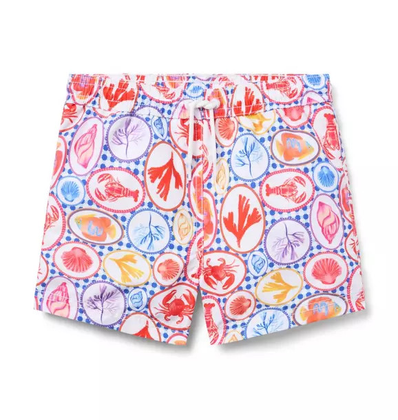 Recycled Ocean Icon Swim Trunk | Janie and Jack