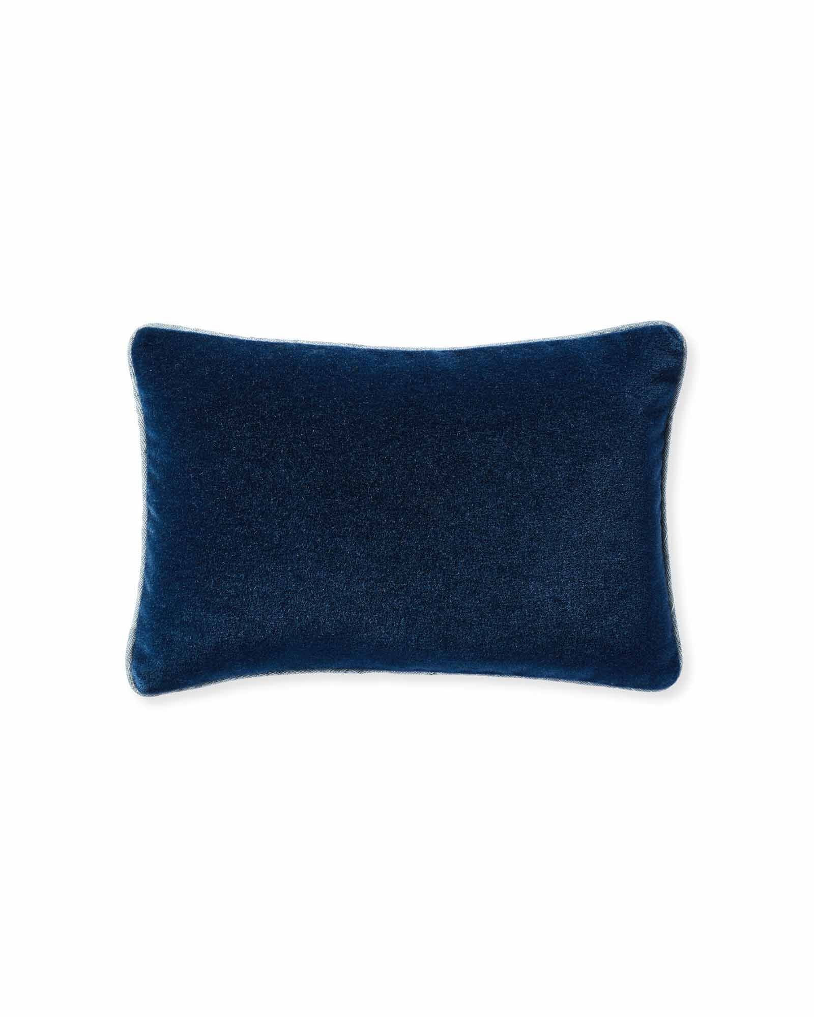 Monteville Pillow Cover - Navy | Serena and Lily