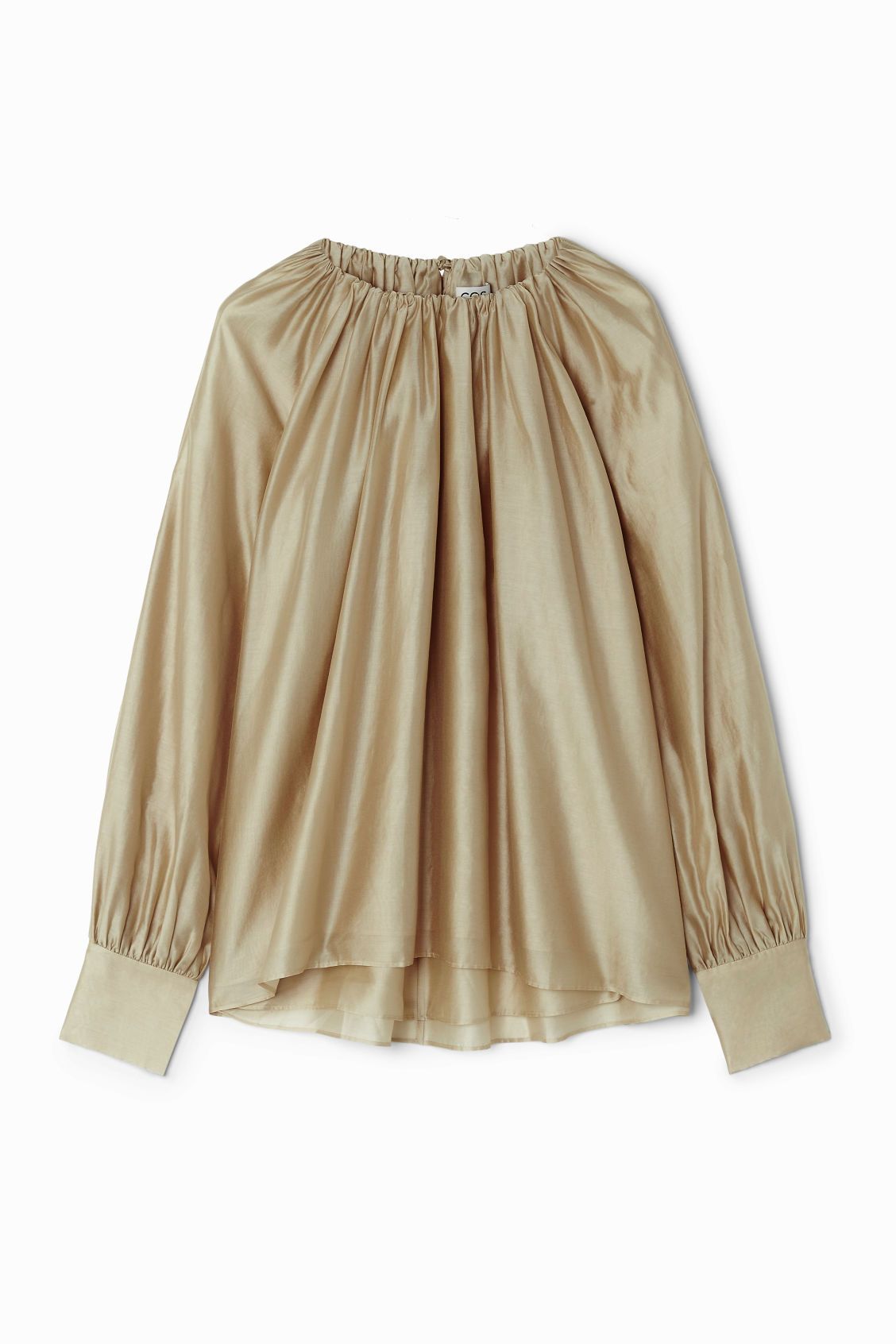 PLEATED LONG-SLEEVED BLOUSE | COS UK