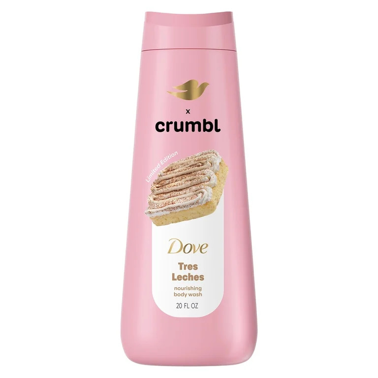 Dove Crumbl Limited Edition Body Wash Tres Leches, 20 fl oz | Walmart (US)