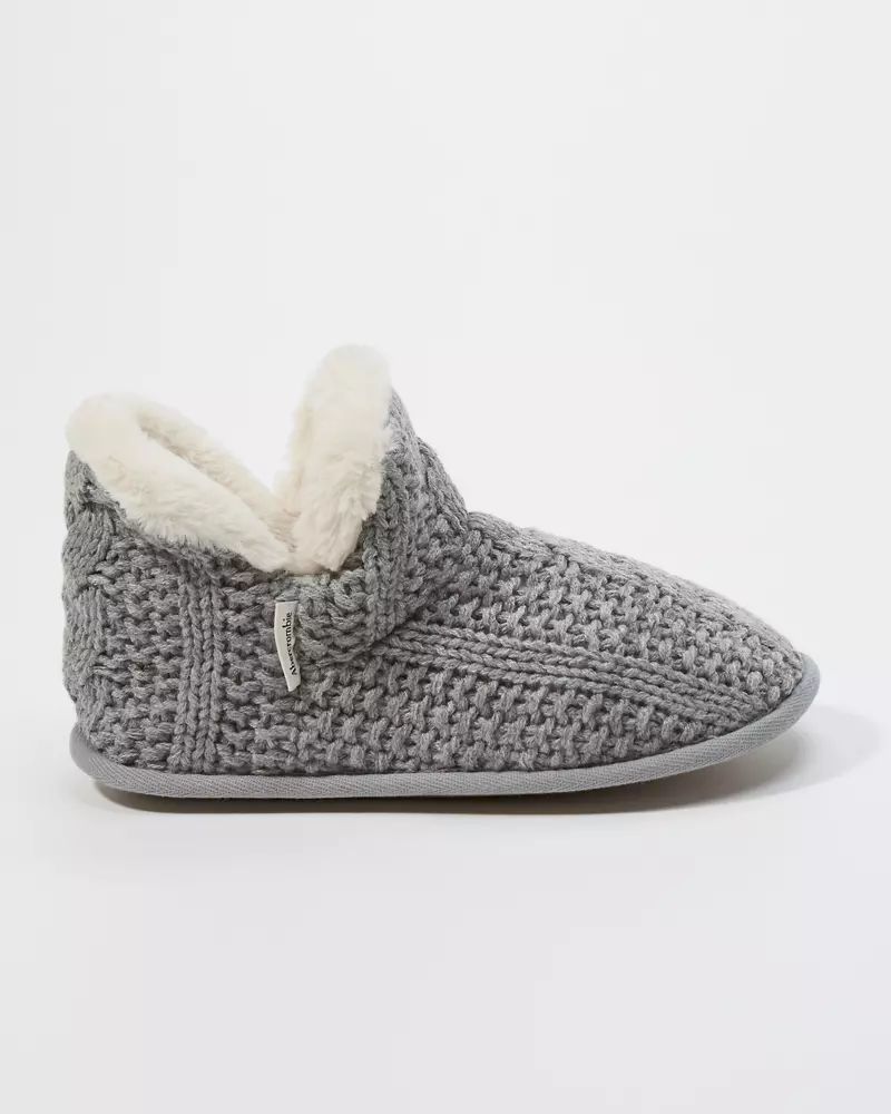 Knit Slipper Bootie | Abercrombie & Fitch US & UK