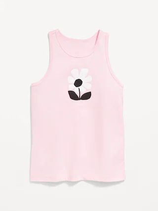 Fitted Graphic Tank Top for Girls | Old Navy (US)