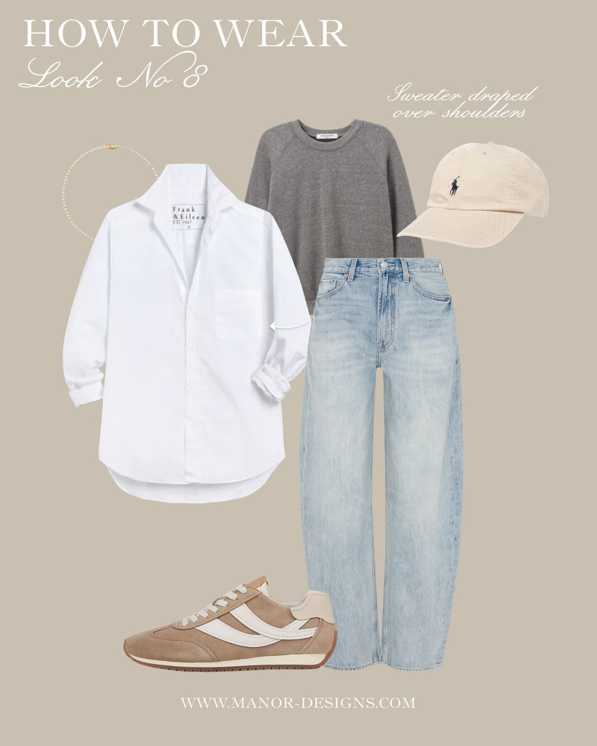 Can’t beat a good white button down 