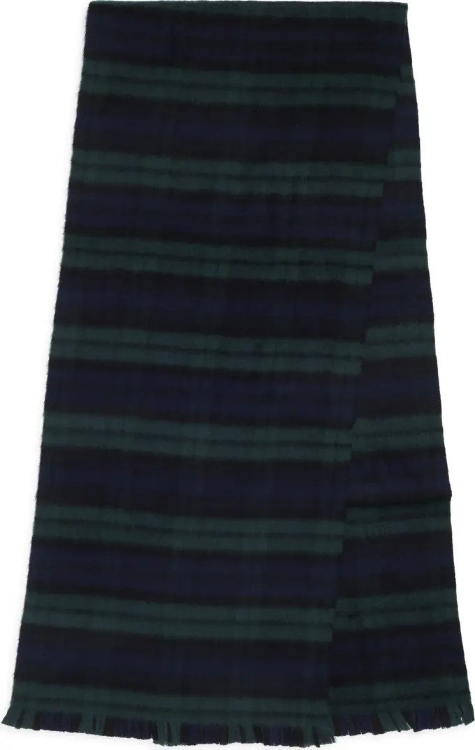 Exploded Plaid Merino Wool Scarf | Nordstrom