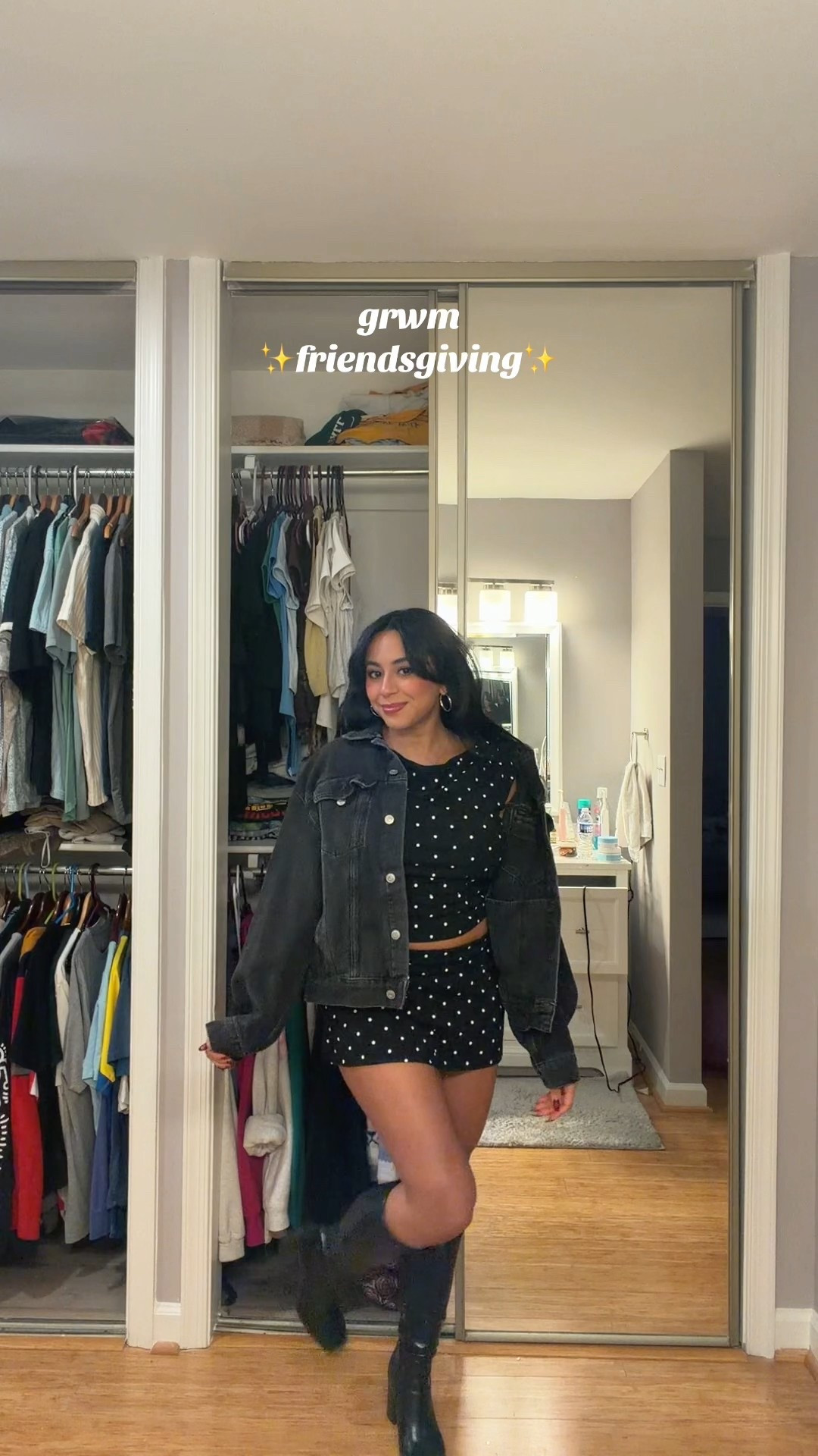 grwm for friendsgiving 🤩

#LTKHoliday #LTKootd #LTKgrwm