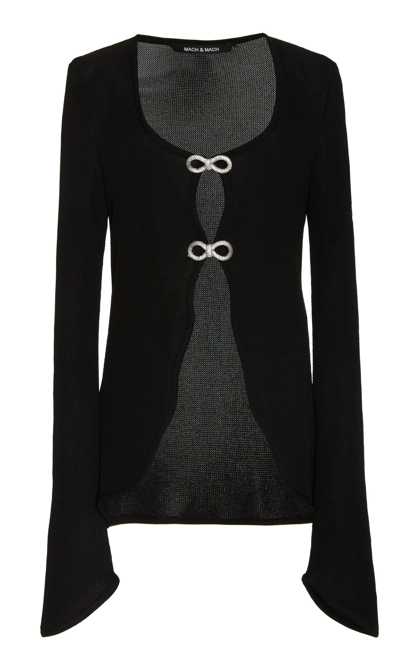 Crystal-Embellished Knit Jacket | Moda Operandi (Global)