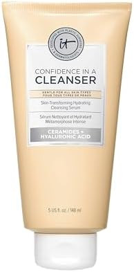 IT Cosmetics Confidence in a Cleanser - Hydrating Face Wash With Hyaluronic Acid & Ceramides, Sup... | Amazon (US)