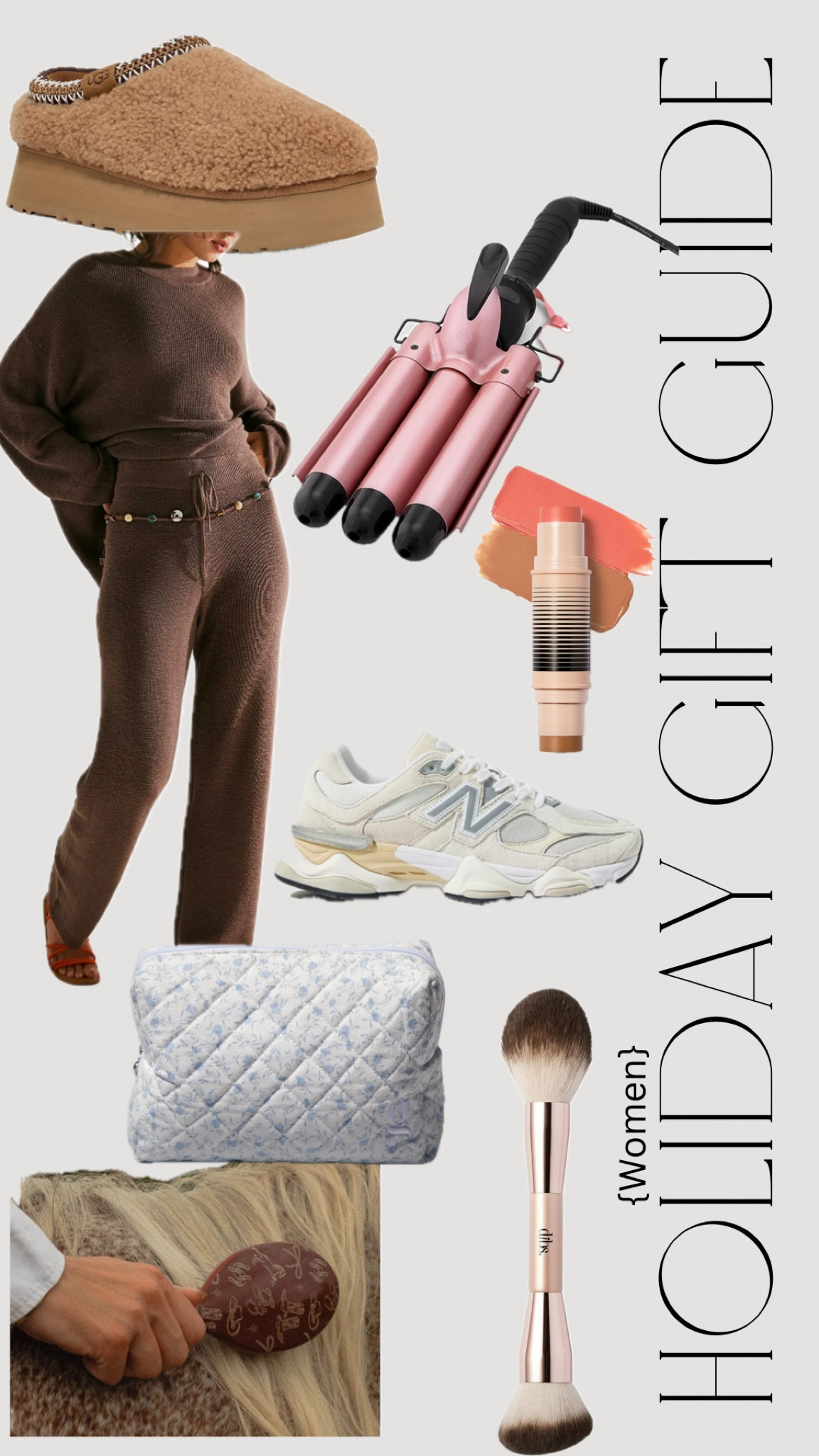 Gift guide for the trendy millennial 

Free people | dibs | hair waver | Christmas gifts | womens gifts | gift guide | 9060’s | New Balance | hair brush | western 

#LTKGiftGuide #LTKHoliday #LTKStyleTip