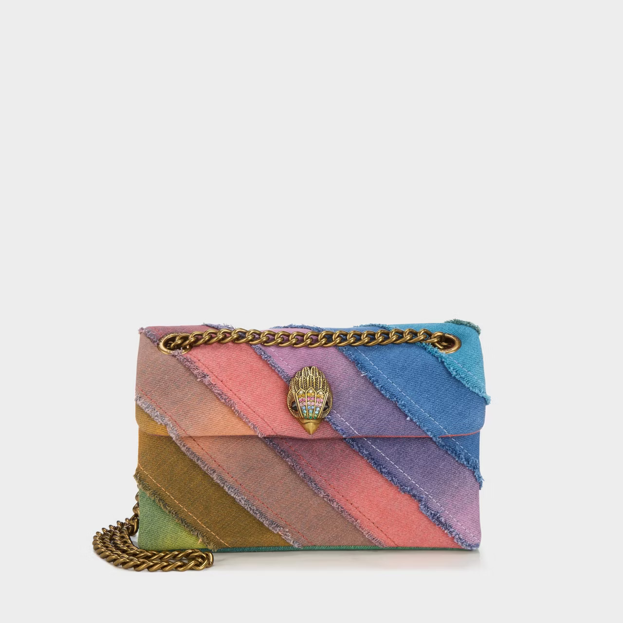 Kurt Geiger London Kensington Mini Denim Shoulder Bag | Arnotts