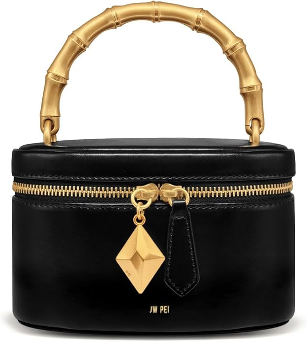 JW PEI Women's Natalie Metal Geometric Pendant Handle Bag | Amazon (US)