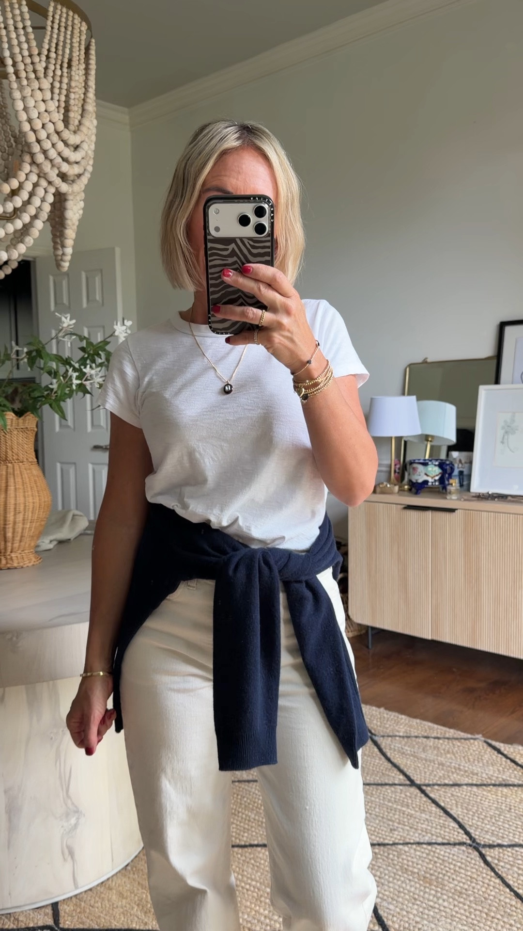 easy Fall outfit idea women over 50
Ecru jeans a year round yes!  In my bigger denim size 25 and i did tall for the extra length.
Fall outfits women over 50
white tee
navy sweater and chartreuse green ballet flats

#LTKSaleAlert #LTKootd #LTKmomlife