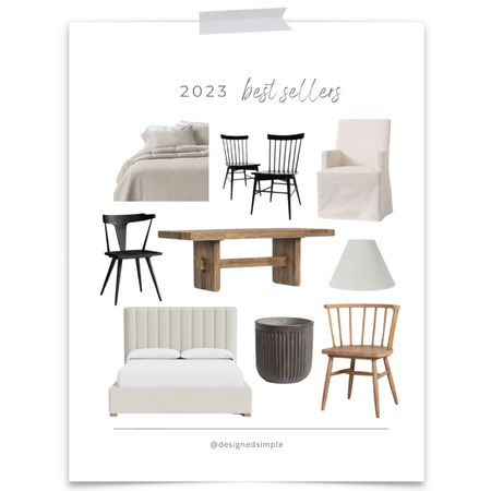 Your favorites from 2023! All the neutrals and bestsellers of the year 🖤

neutral bedding, black dining chairs, linen dining chair, rustic wood dining table, empire lamp shade, upholstered bed, concrete planter, wood dining chair 

#LTKhome #LTKstyletip #LTKsalealert