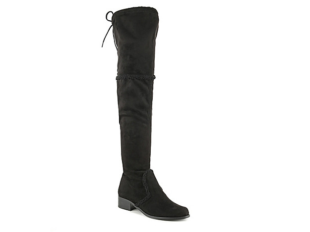 Charles by Charles David Gunter Over The Knee Boot - Women's - Black | DSW