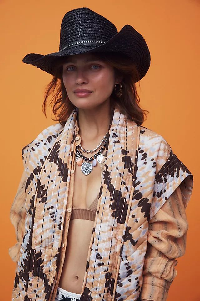 Fame Straw Cowboy Hat | Free People (Global - UK&FR Excluded)