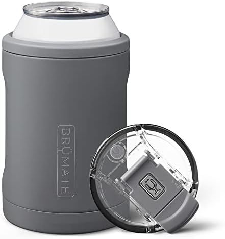 BrüMate Hopsulator DUO 2-in-1 Can Cooler Insulated for 12oz Cans + 100% Leak Proof Tumbler with ... | Amazon (US)